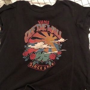 vans crop top